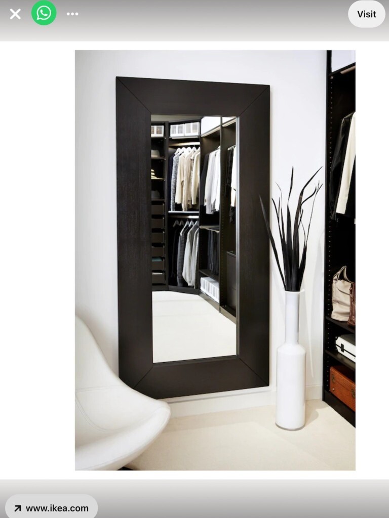 IKEA Mongstad Mirror Extra Large Leaning or Wall Mirror in Watton