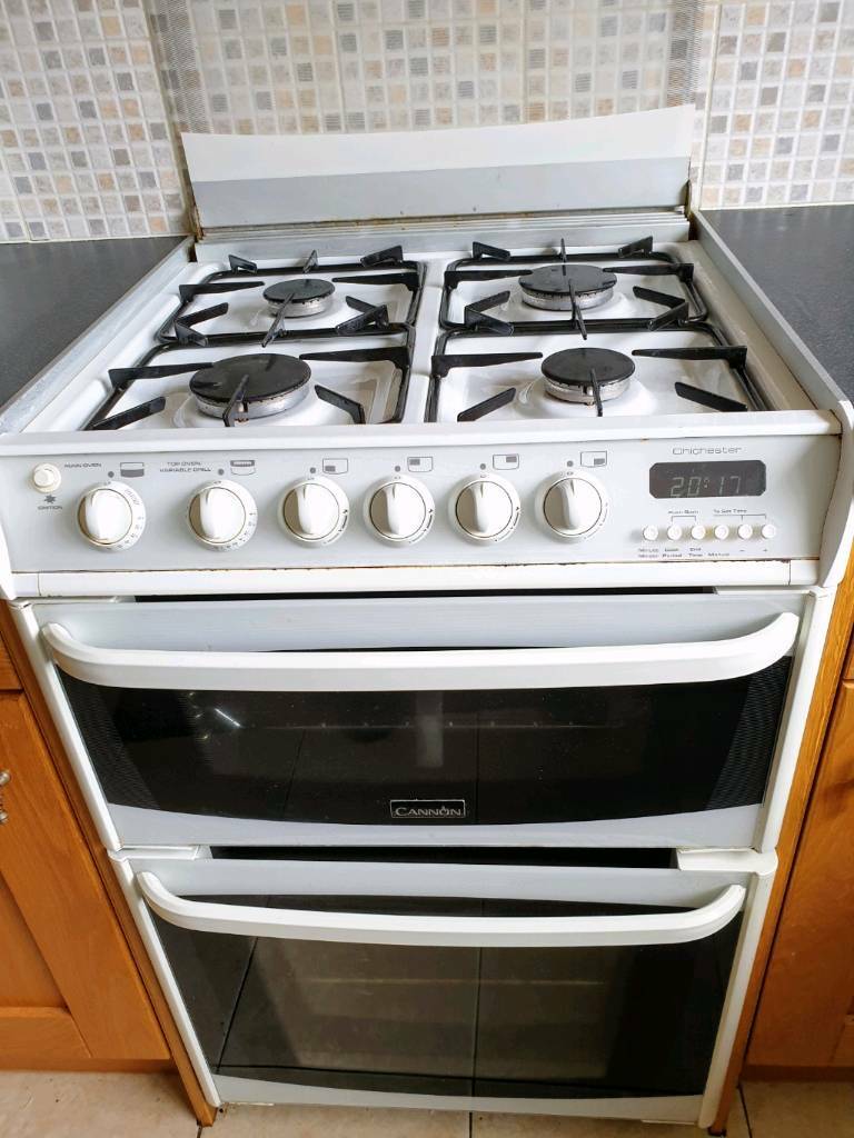 Cannon Chichester Traditional Cooker Gas White 600w Very Good Condition