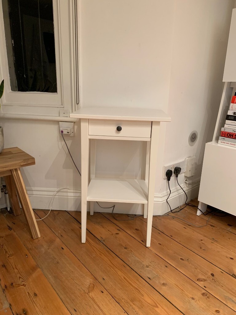 Ikea Hemnes Bedside Table, White Assembled in Hackney, London Gumtree