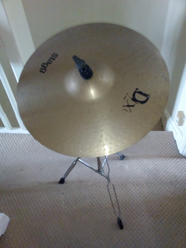 Ride cymbal with stand in Stone, Staffordshire Gumtree