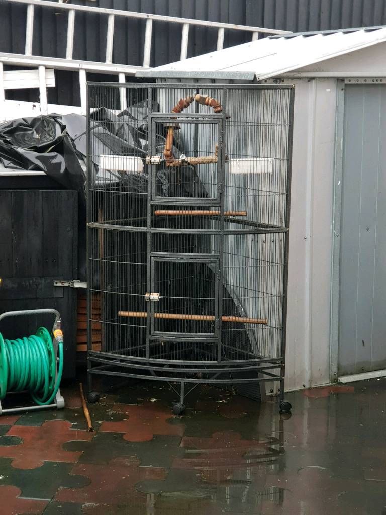Large corner parrot cage in Stalybridge, Manchester Gumtree