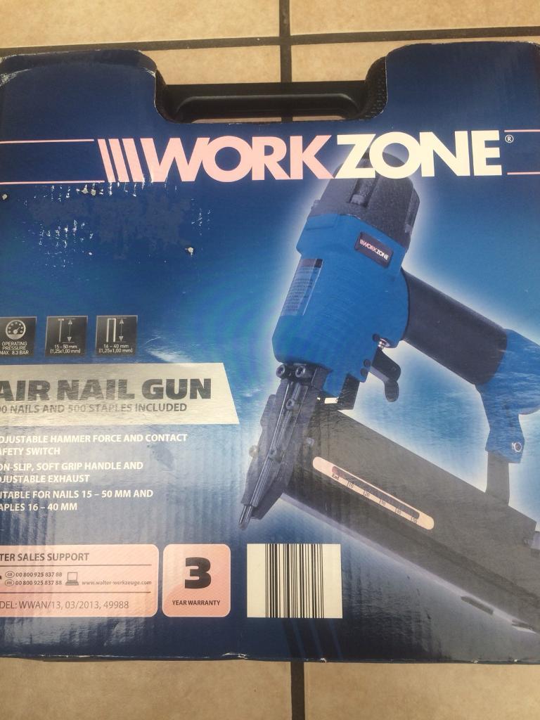 Workzone Air Nail Gun in Hucknall, Nottinghamshire Gumtree