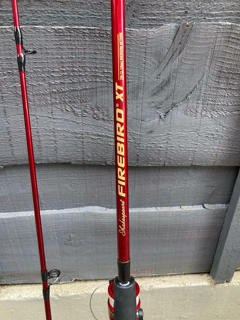 Shakespeare Fishing Rod Shakespeare Firebird Xt Reel Shakespeare