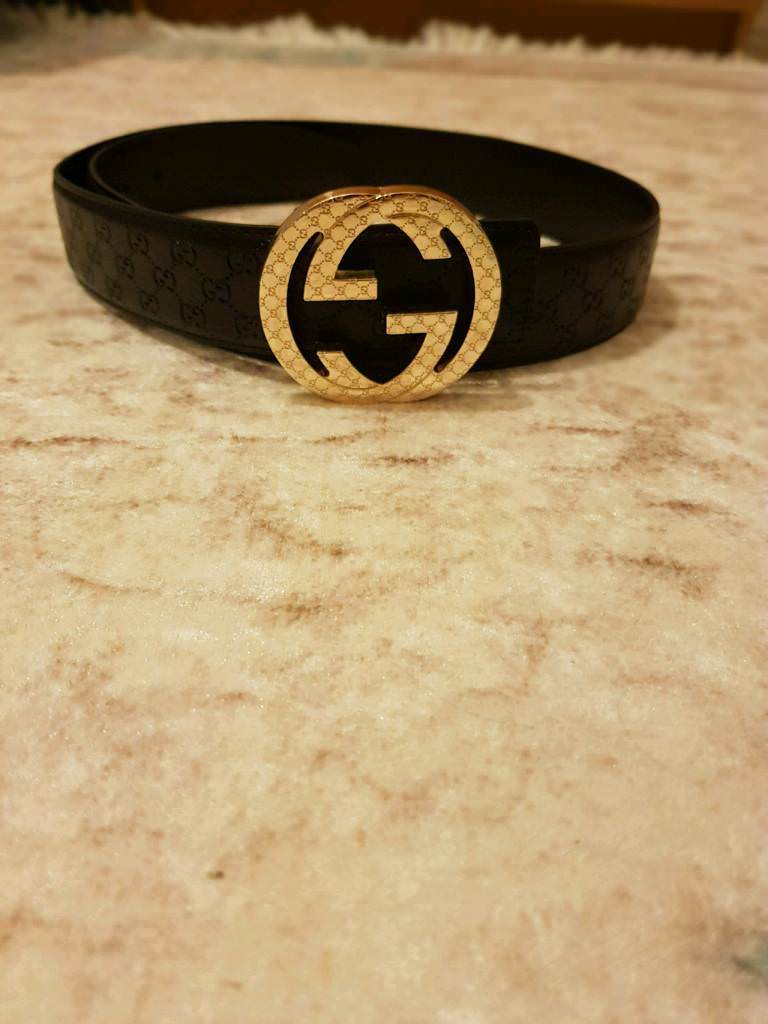 GUCCI BELT MEN'S GOLD BUCKLE in Enfield, London Gumtree