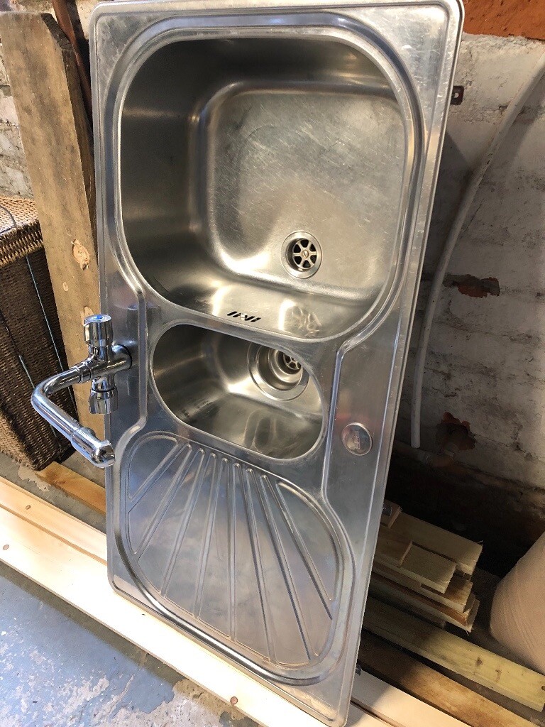 Franke One and a Half Bowl Stainless Steel Kitchen Sink in Dunmurry
