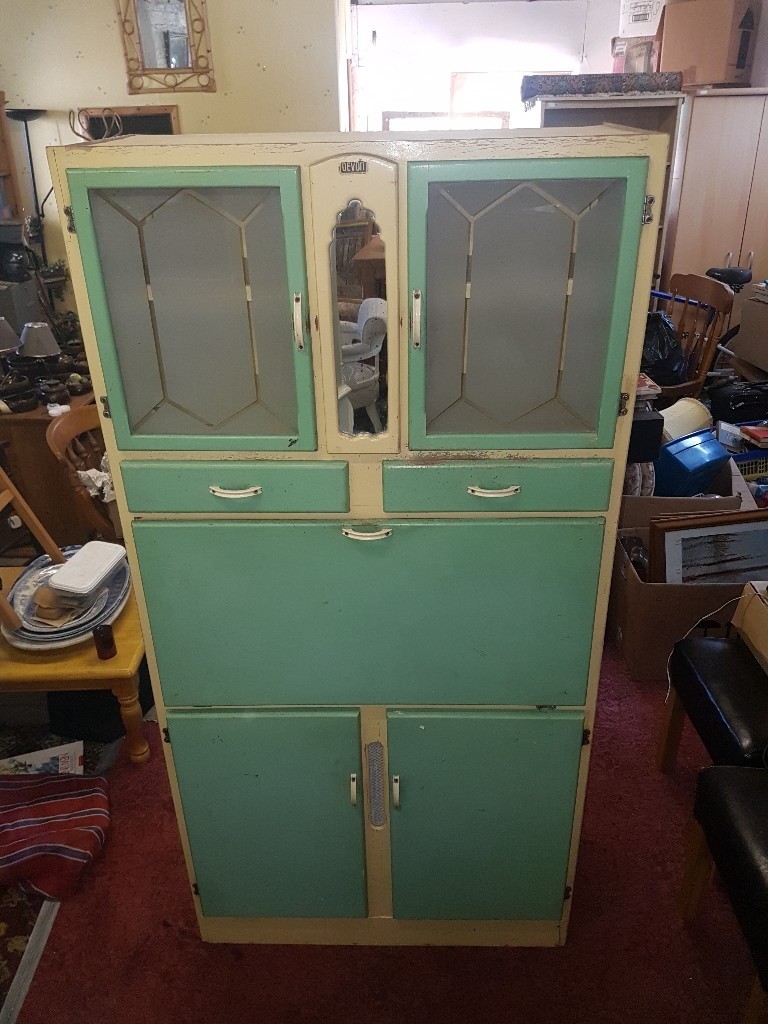 Vintage 1950s/1960's Original Kitchen Larder Cupboard Retro