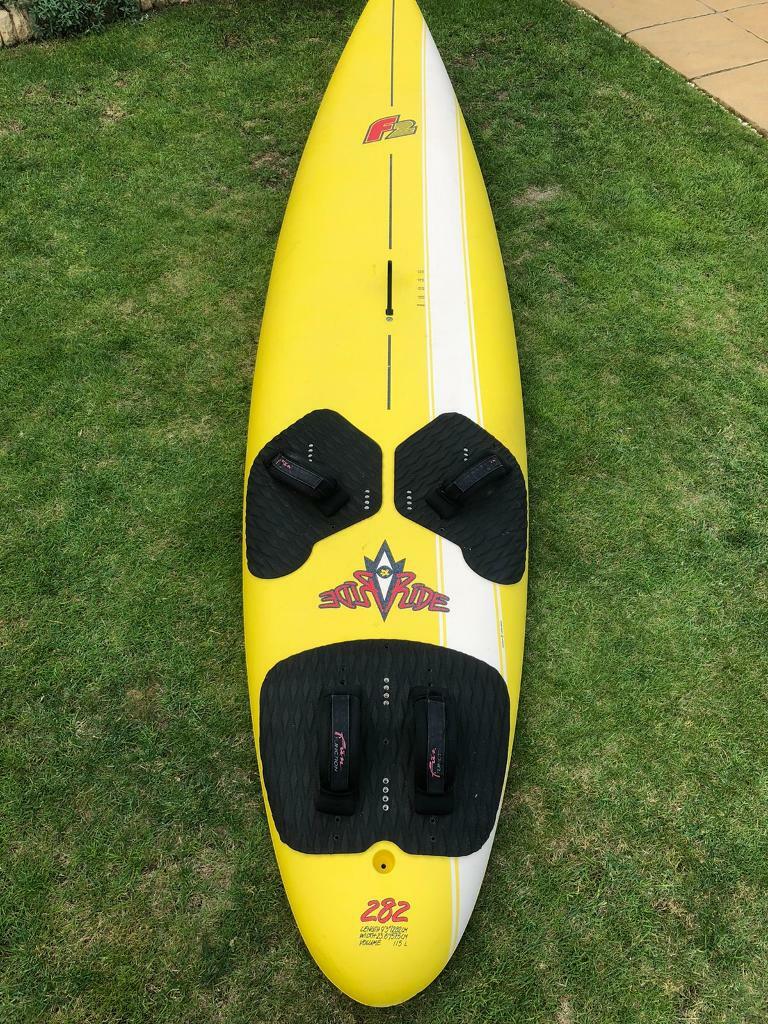 Windsurf board F2 282 Ride outstanding Wave Slalom board pretty much