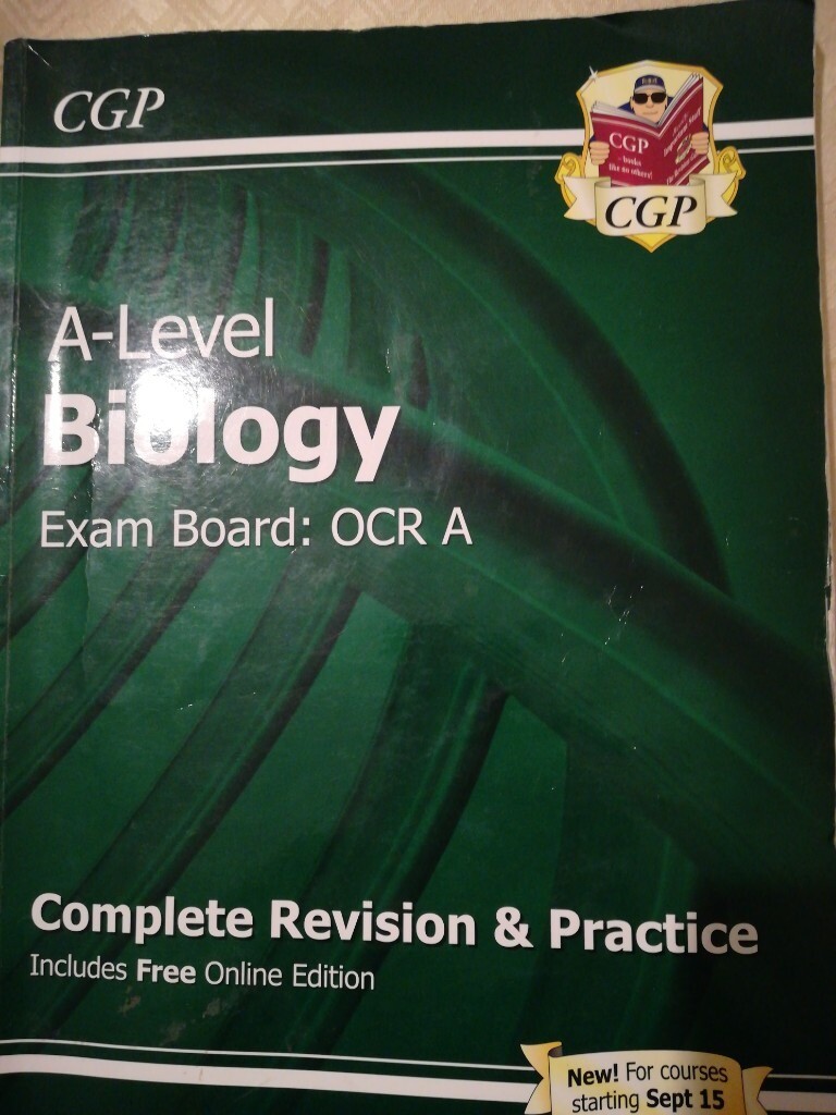 A Level Biology Cgp Complete Revision And Practice In Middlesbrough North Yorkshire Gumtree - 