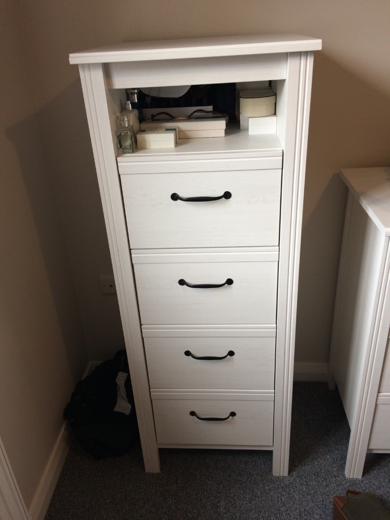 IKEA White Storage Drawers (Wood) in Coleraine, County Londonderry