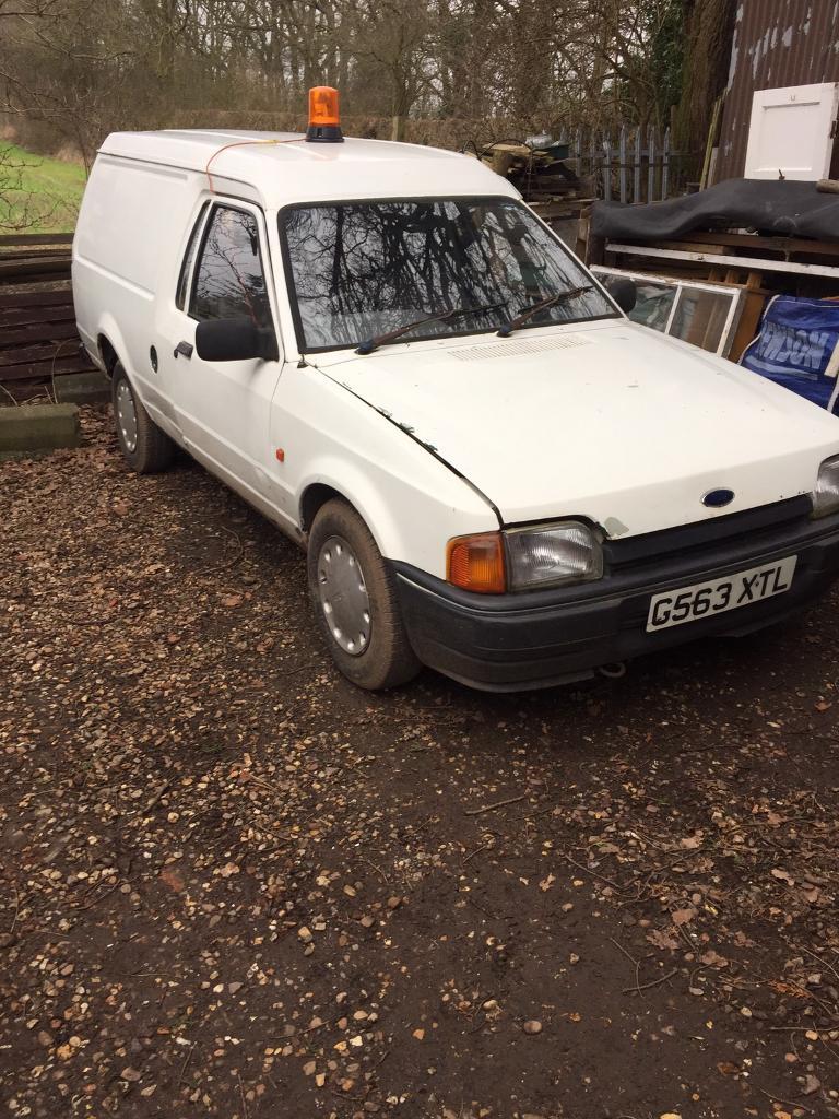 escort mk4 van escort mk4 van