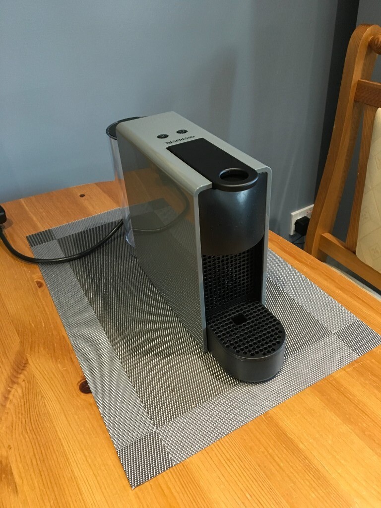 Nespresso Essenza Mini Coffee Machine, grey colour, excellent condition