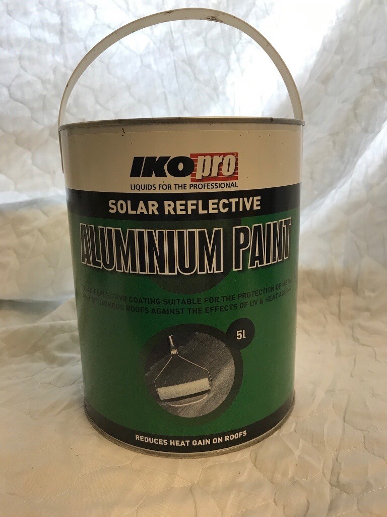 Roof felt Solar Reflective Aluminium Paint in Coleshill, West