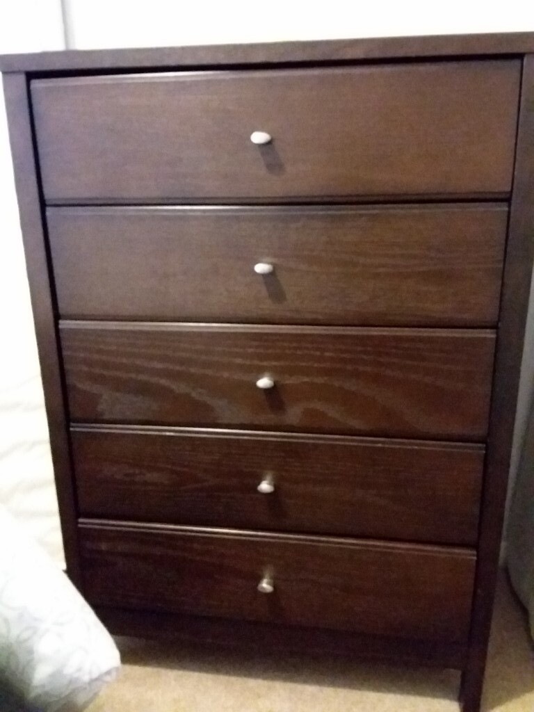 5 drawer tallboy in Crieff, Perth and Kinross Gumtree