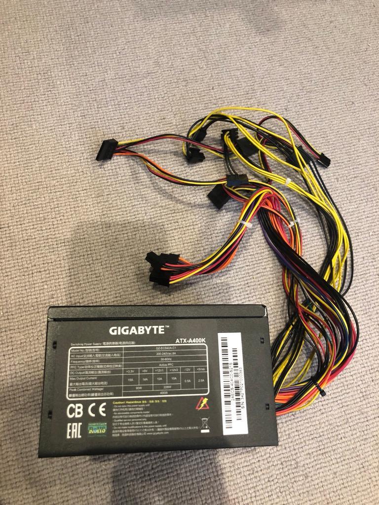 Gigabyte power supply atxa400k in Richmond, London Gumtree