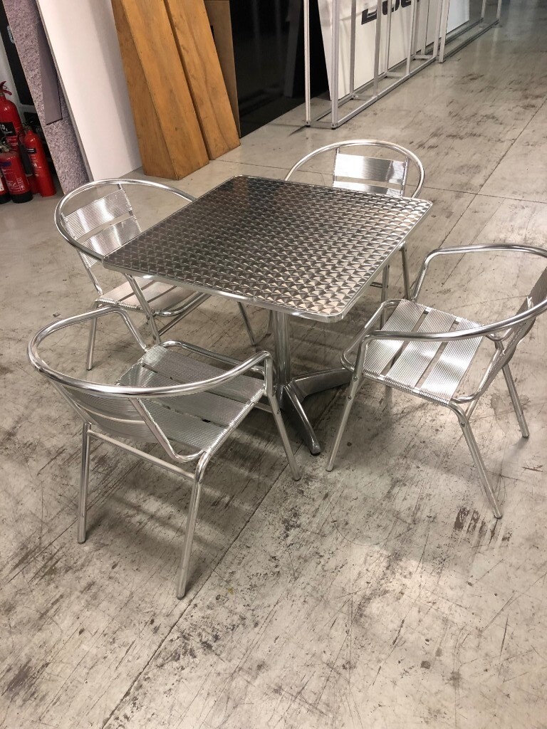 Aluminium Table and Chairs in Buckingham, Buckinghamshire Gumtree