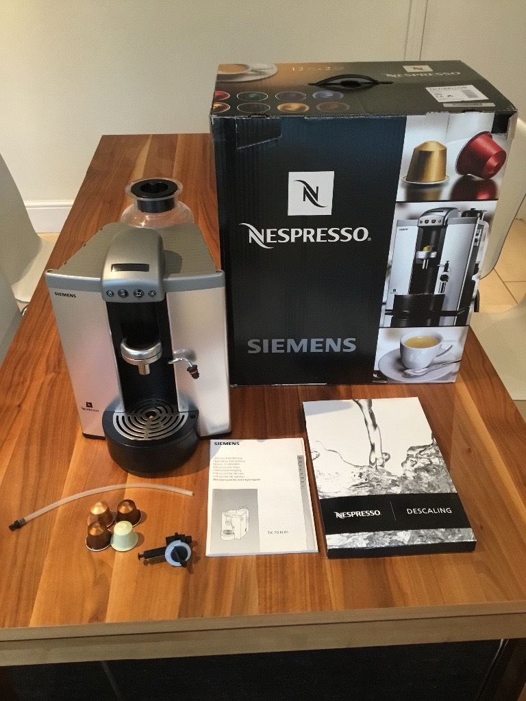 Siemens Nespresso Coffee Machine & Accessories in Newcastle, Tyne and