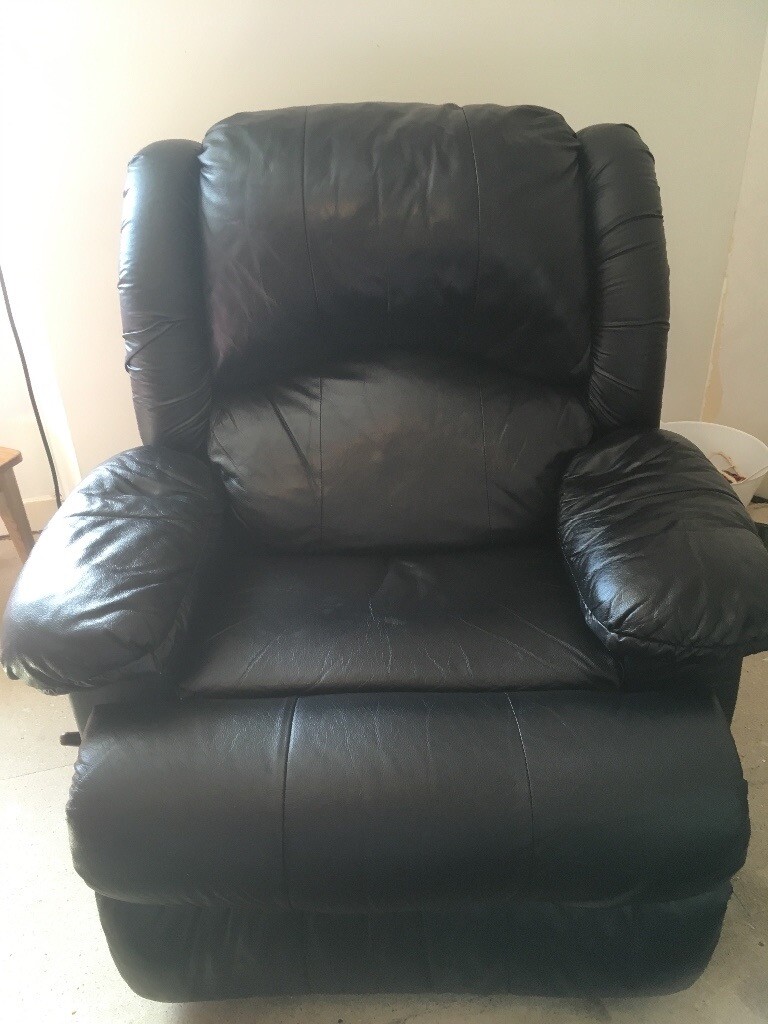 Black Lazy Boy Massage Recliner Chair in Dundee Gumtree