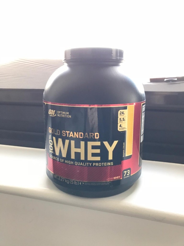 Whey protein powder banana cream flavour in Reading, Berkshire Gumtree