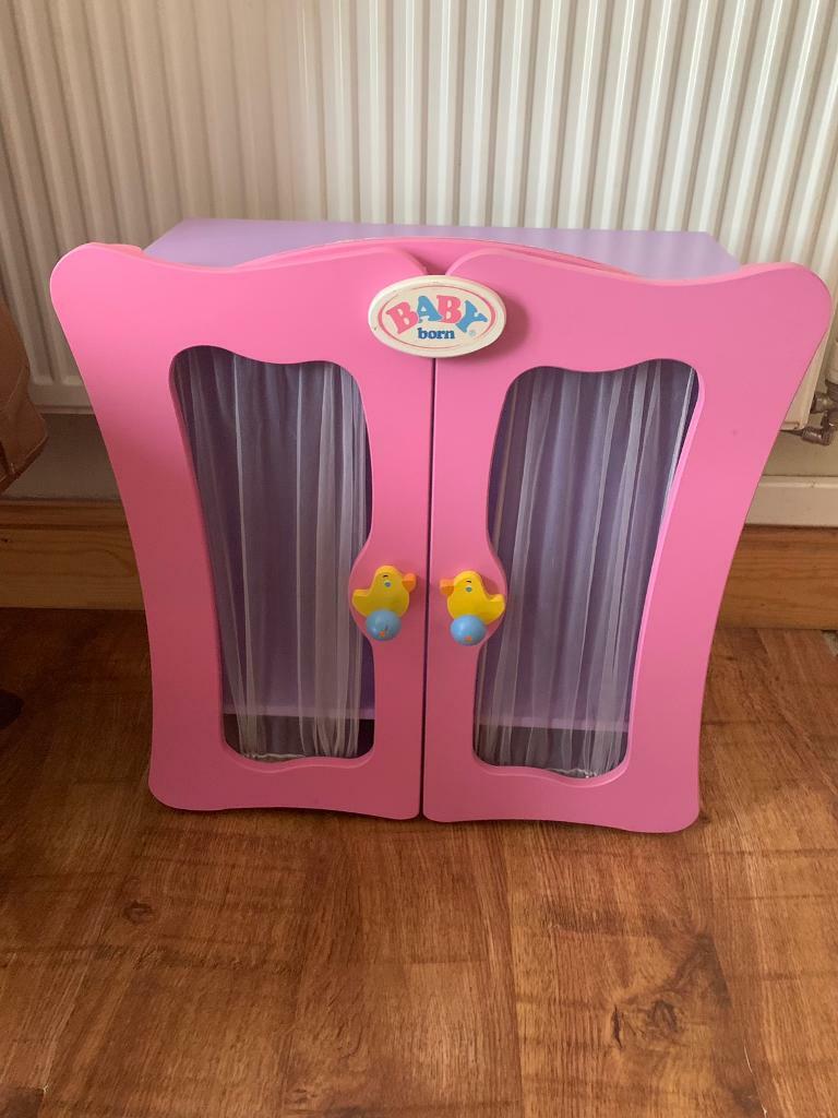 Baby Born Wardrobe Wooden In Mexborough South Yorkshire