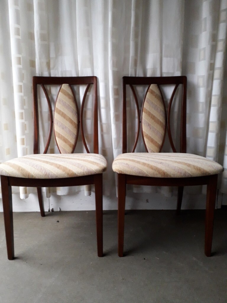 PAIR OF MODERN GPLAN G PLAN DINING CHAIRS | in Southside, Glasgow | Gumtree