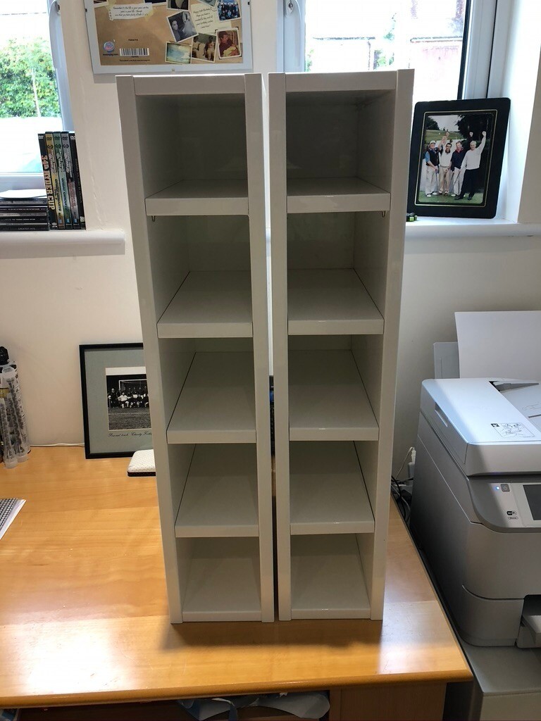 Homebase white high gloss 150mm wine rack in Orpington, London Gumtree