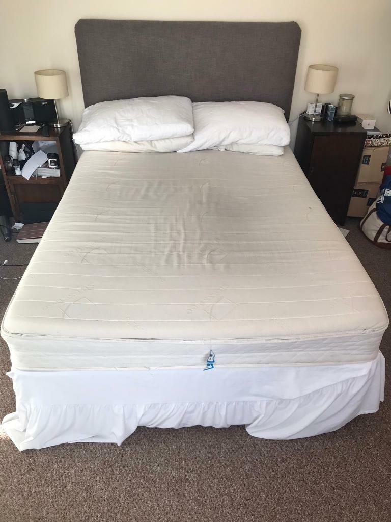 Myers divan bed with memory foam mattress in Leicester