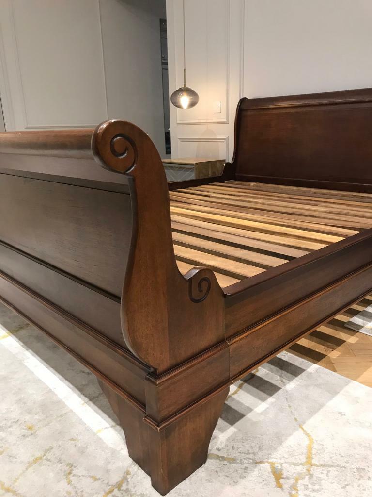 King size Mahogany Sleigh Bed in North Ferriby, East Yorkshire Gumtree