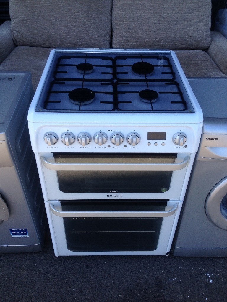 hotpoint gas hob electric oven 60cm wide cooker in Gorton, Manchester Gumtree