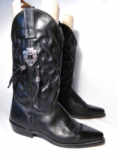 Bottes De Cowboy Femme Capezio En Cuir Rouge, Neuves, Taille US 6.5 / EU 6.5