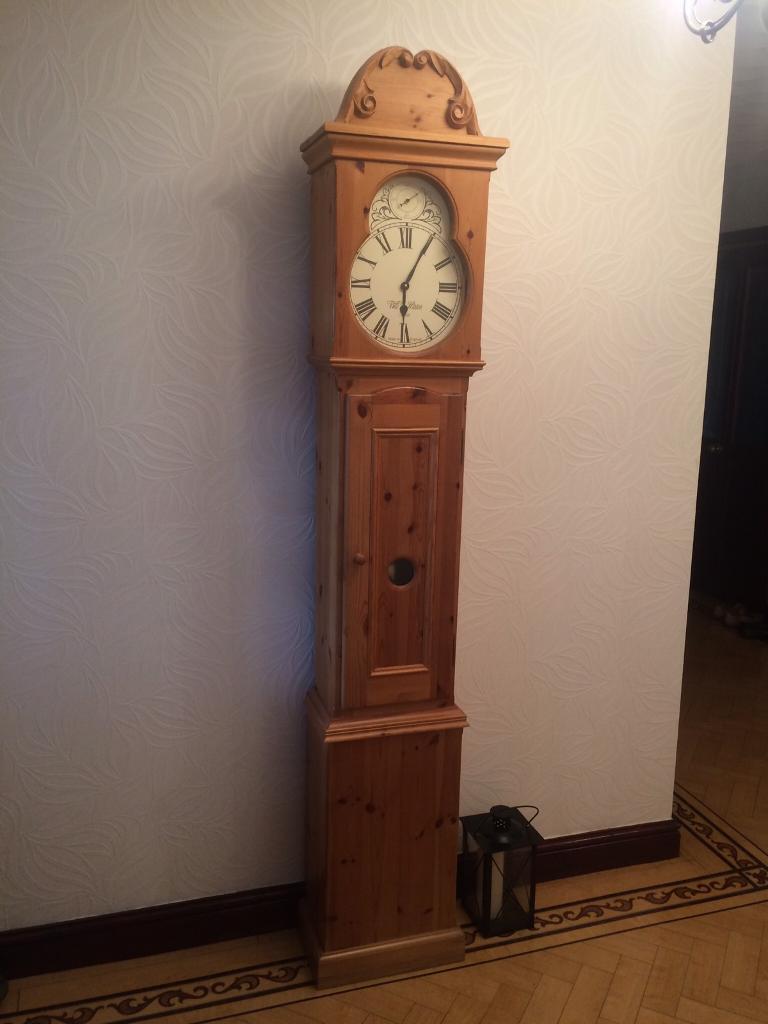 Solid Pine Grandfather Clock in Hartlepool, County Durham Gumtree