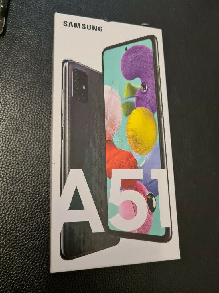 Samsung Galaxy A51 SM-A515F/DS - 128GB - Prism Crush Black (Unlocked) (Dual SIM) | in Sparkhill