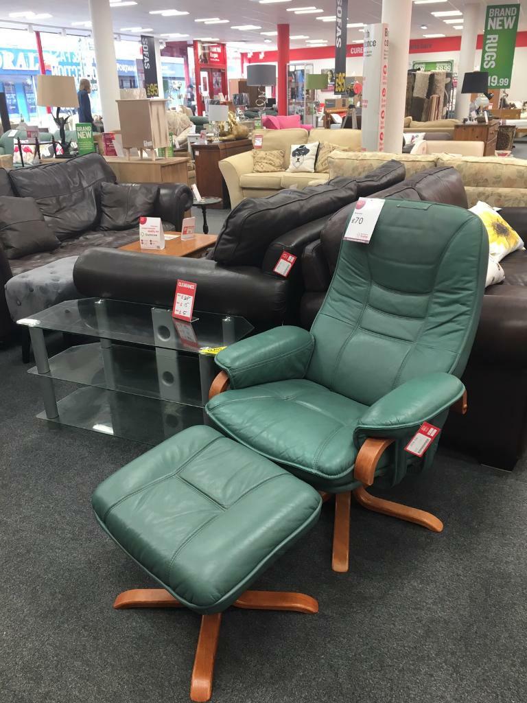 BHF-Armchair and Footstool | in Margate, Kent | Gumtree
