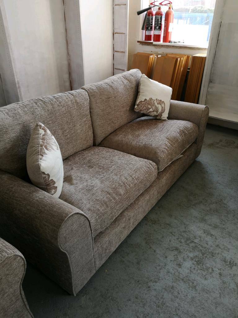 Champagne fabric, 4,3&2 seater sofas in East Kilbride, Glasgow Gumtree