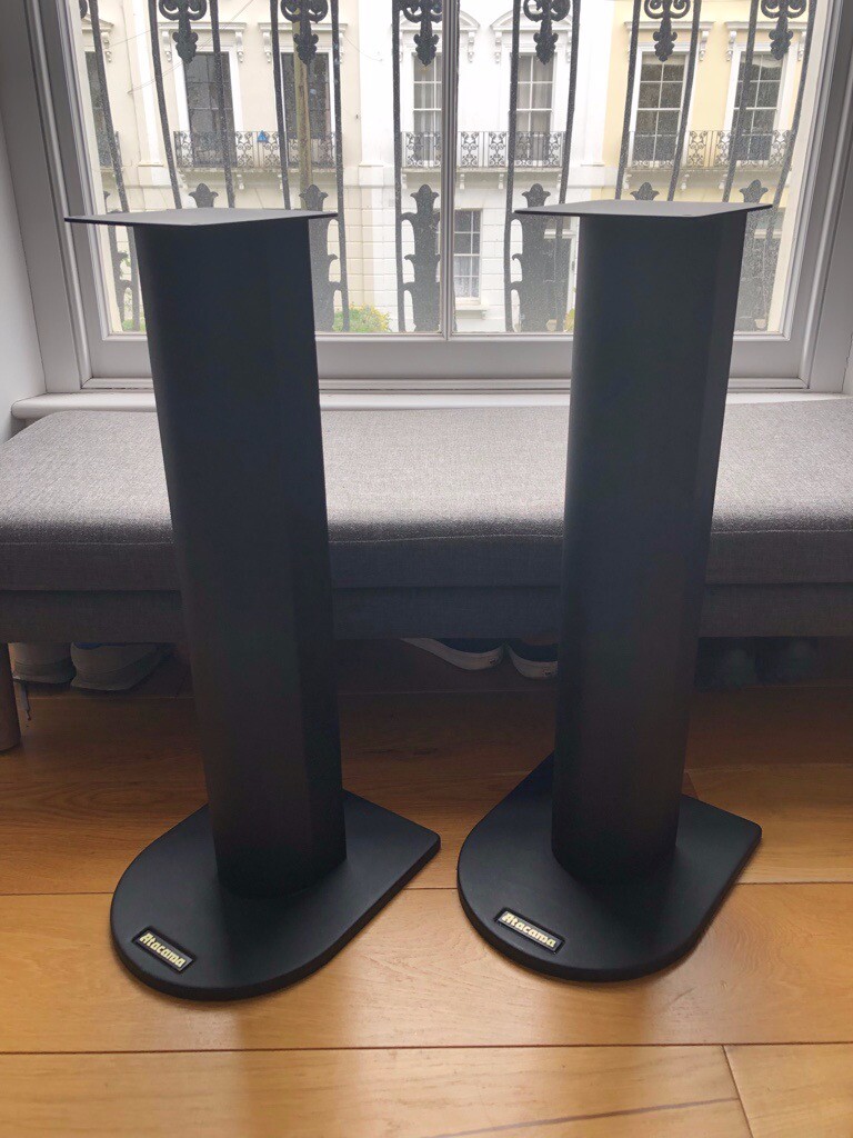 Atacama speaker stands pair in black matte in Camden, London Gumtree