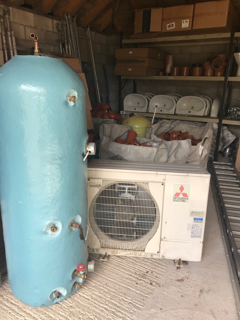 Mitsubishi air source heat pump 5kw