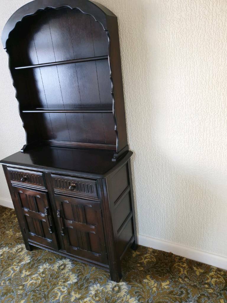 3ft dark oak Welsh dresser in Derby, Derbyshire Gumtree