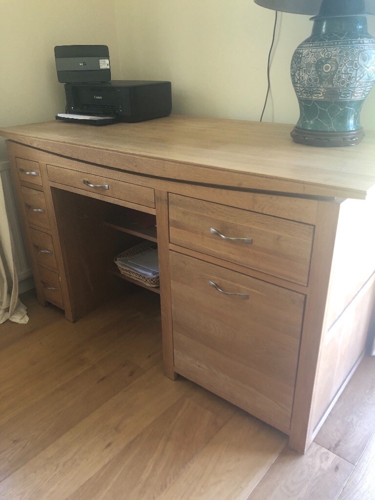 Oak office desk in Newton Abbot, Devon Gumtree