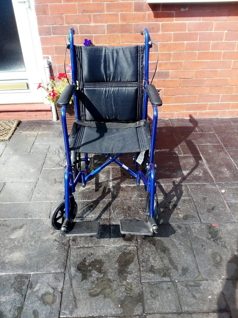 Enigma Lightweight Transport Wheelchair in Stockport, Manchester