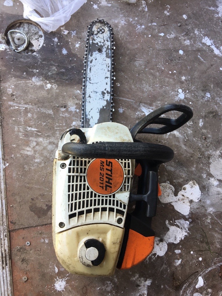 Stihl top handle chainsaw MS 201t 2014 production date in very good