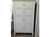 Tall Laura Ashley chest of drawers 