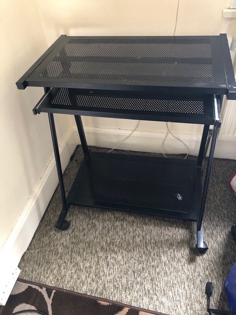 Metal computer desk/ trolley in Kingston, London Gumtree
