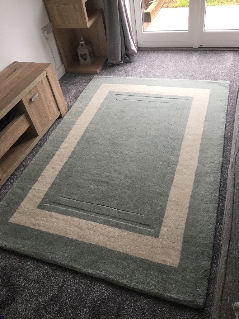 Laura Ashley Lewes Duck Egg Rug 140cm x 200cm in Totnes, Devon Gumtree