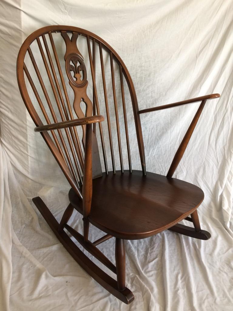 Ercol rocking chair plus footstool in Ashton, Bristol Gumtree