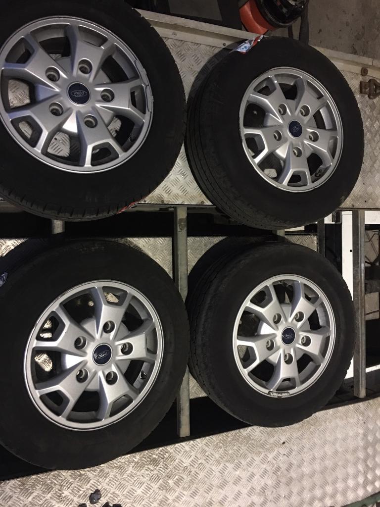 Ford transit mk8 mk7 ALLOY WHEELS WITH NUTS in Chelmsford, Essex