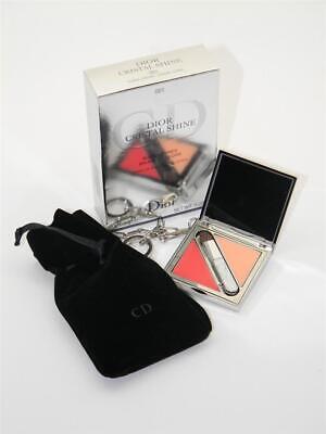 Dior Cristal Shine Lipbalm & Gloss Jewel 001 Cristal Coral 0.08oz New In Box
