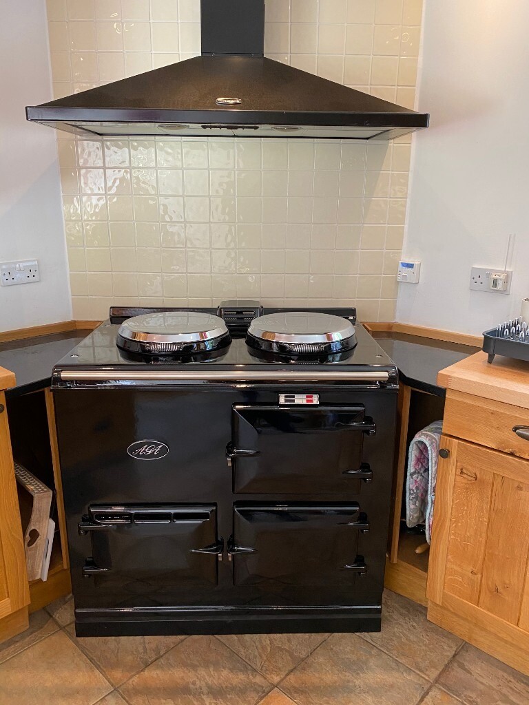 2 Oven Black Electric AGA cooker (inc delivery & installation) in