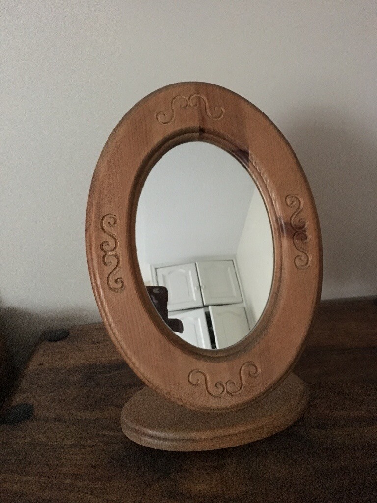 Vintage Wooden Free Standing Mirror in Eaglescliffe, County Durham