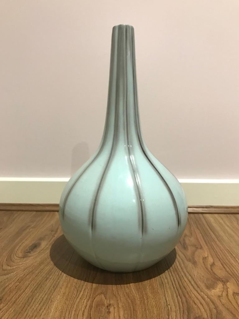 Next Duck Egg Blue Vase In Marlborough Wiltshire Gumtree