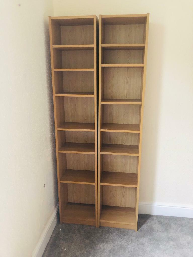 Set of two wooden shelving units in Canton, Cardiff Gumtree