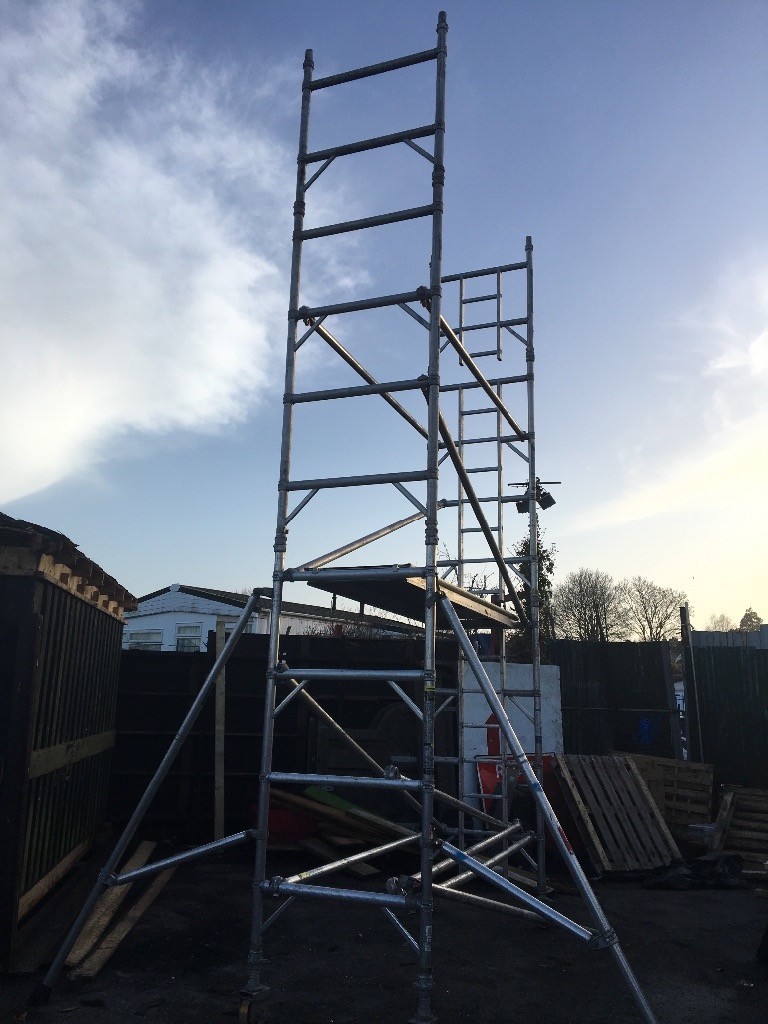 Boss Scaffold tower in Dorchester, Dorset